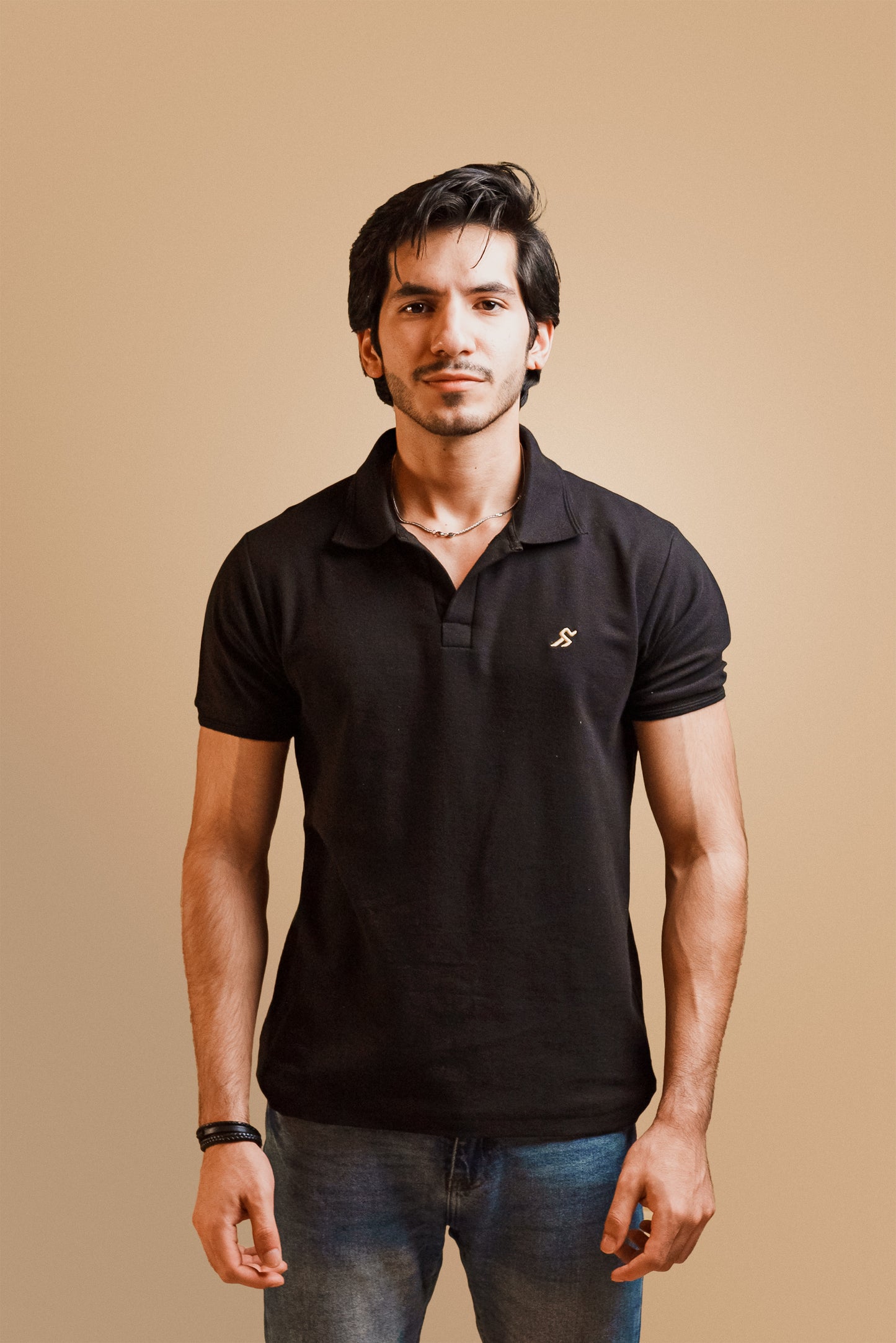 Basic Black Polo Shirt