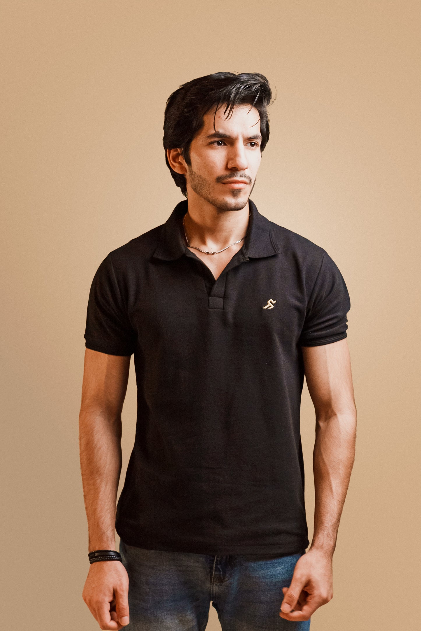 Basic Black Polo Shirt