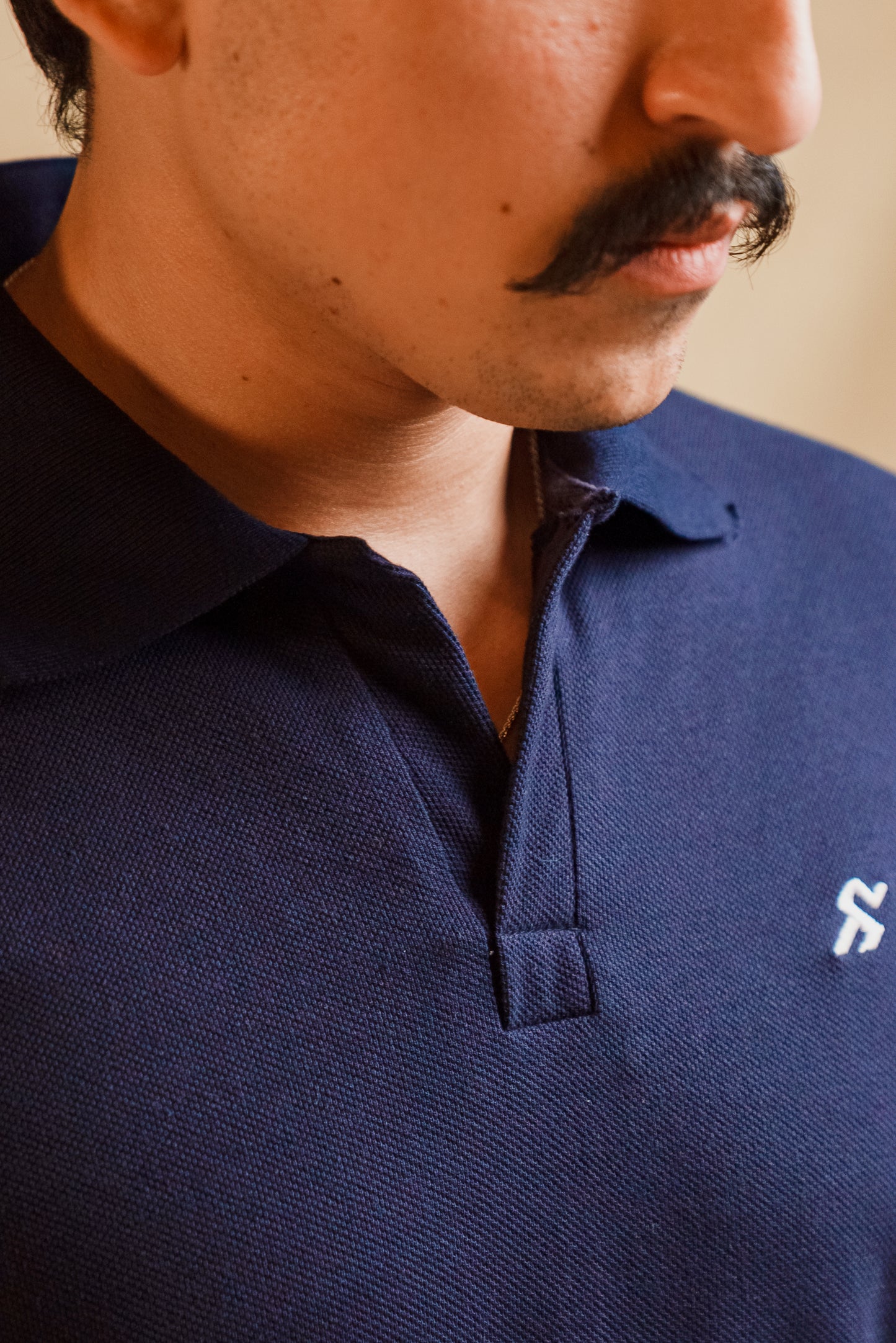 Basic Navy Blue Polo Shirt