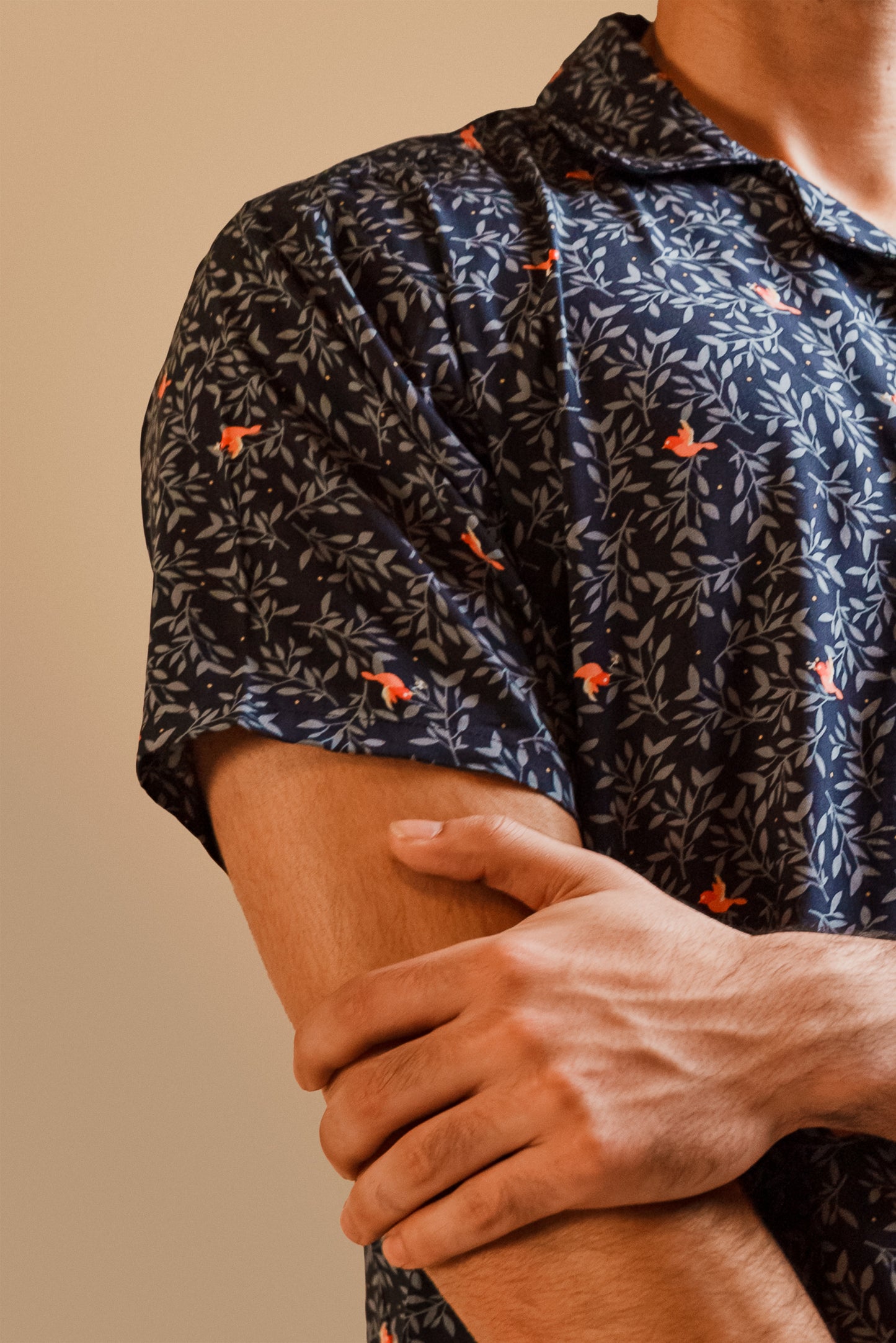 Floral Shadow Hawaiian Shirt