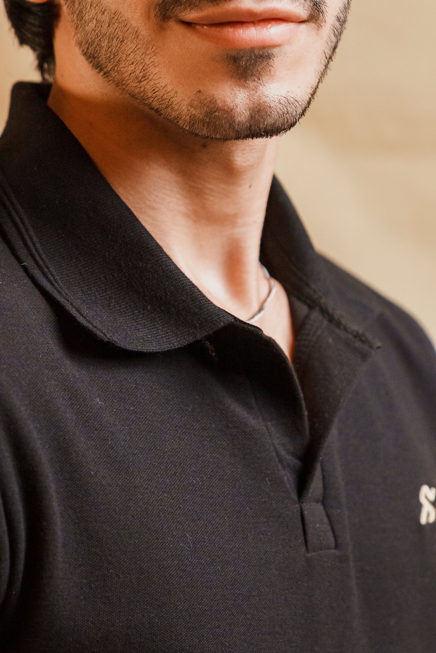 Basic Black Polo Shirt