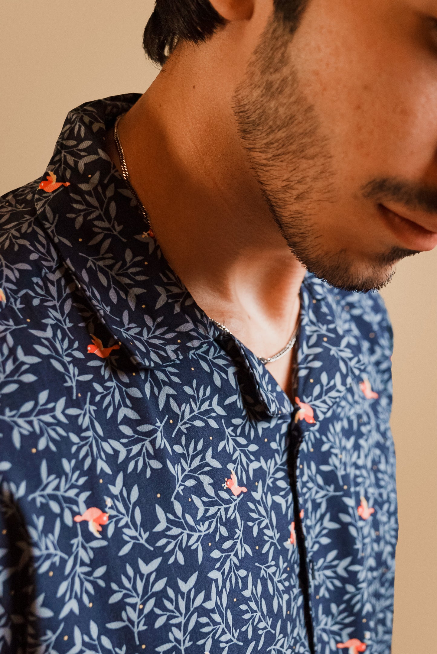 Floral Shadow Hawaiian Shirt