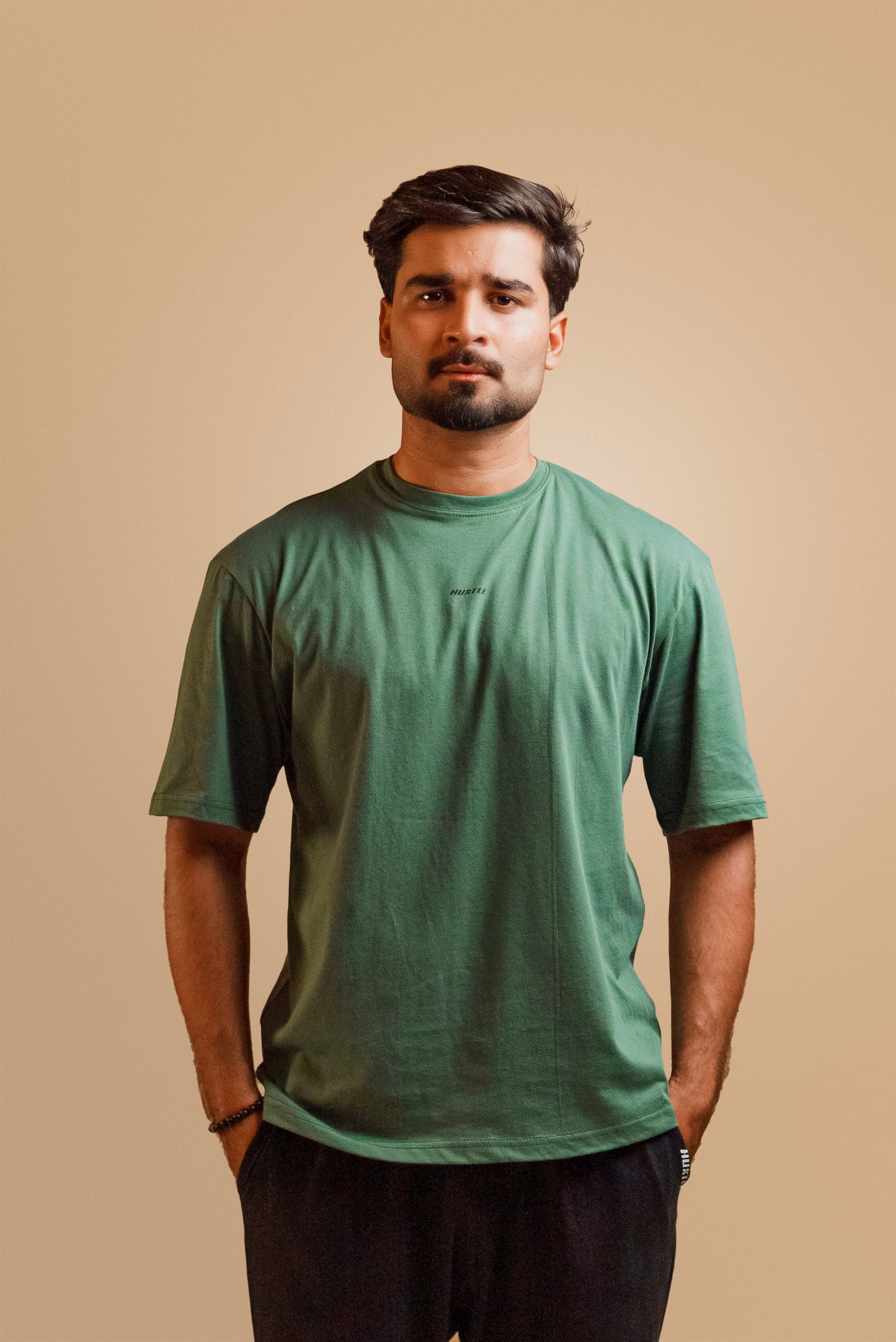 Olive Green Oversize T-shirt (Men)