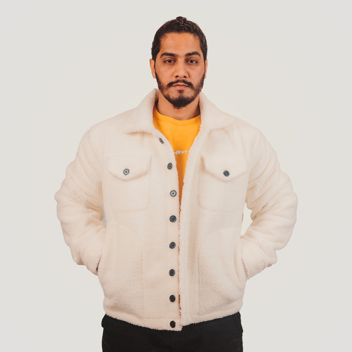 FAUX FUR JACKET (For Men)