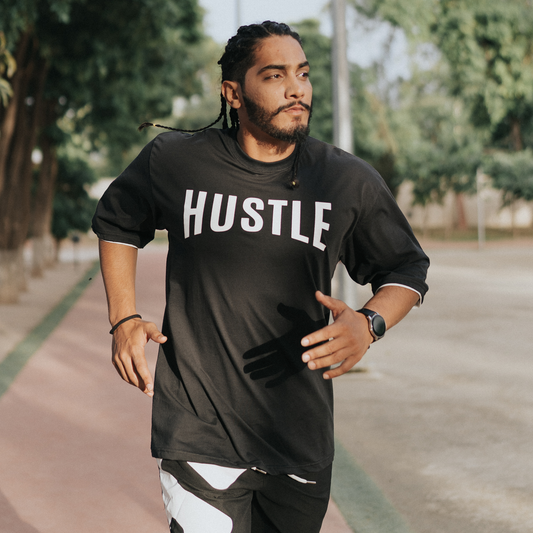 Hustle Black T-Shirt